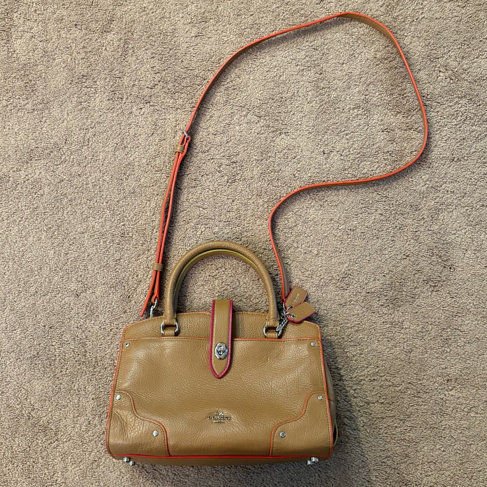 Coach Mercer Satchel - Picture 7 of 12